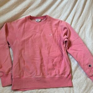 Champion Pink Pullover Sweatshirt